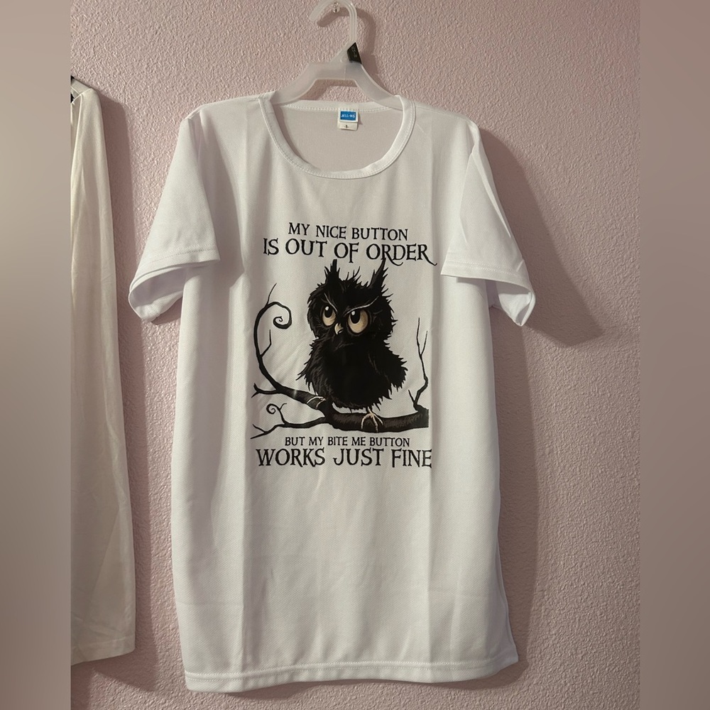 NWOT Owl shirt